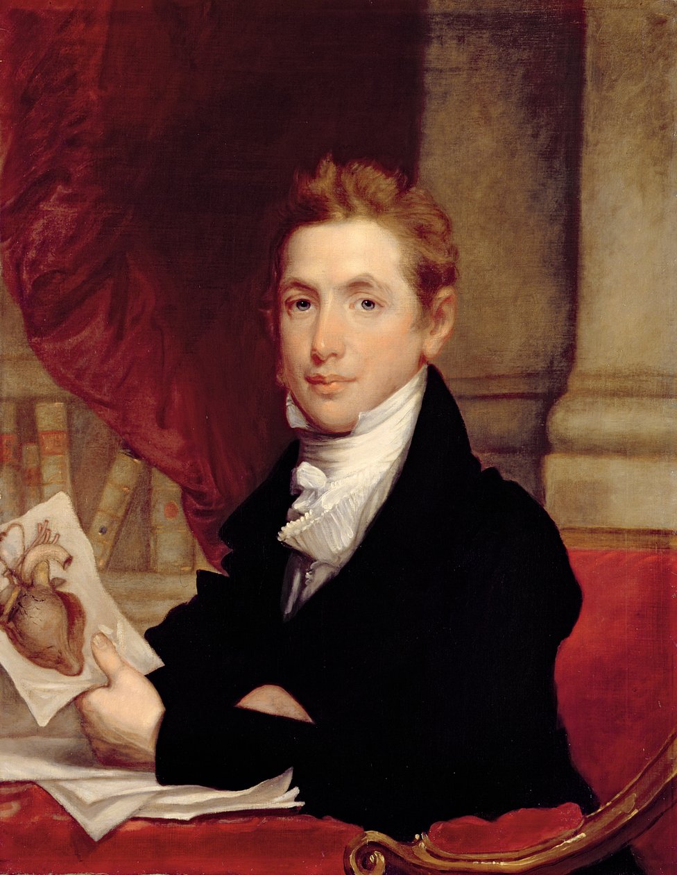Portret doktora Johna Collinsa Warrena autorstwa James Frothingham