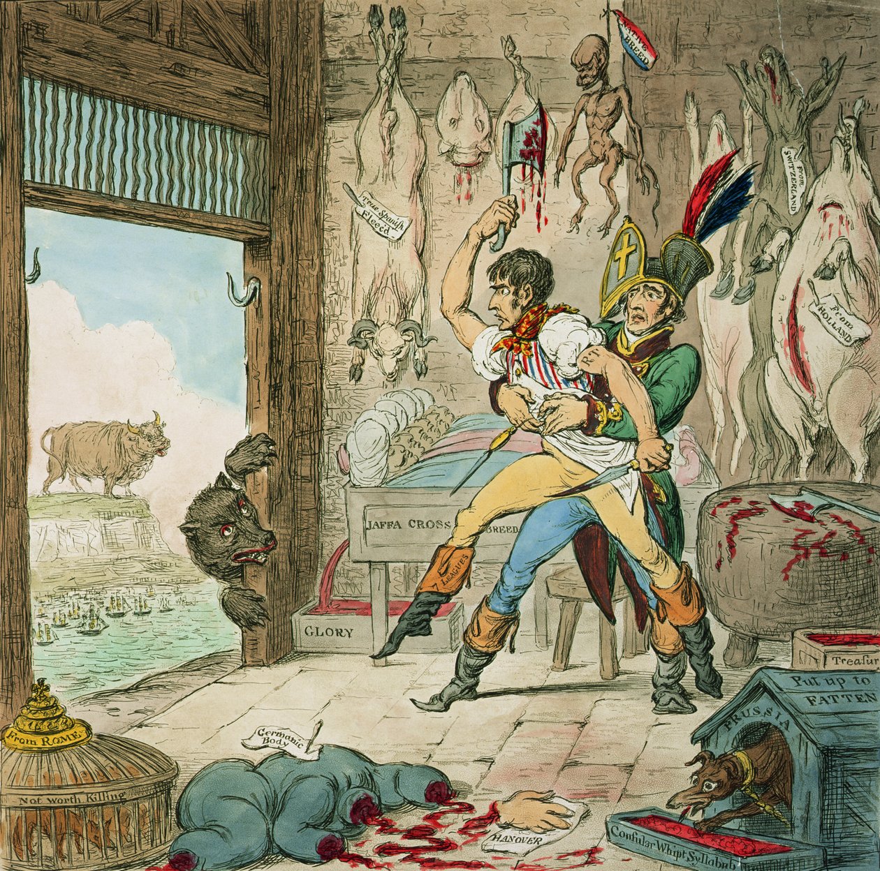 Boney and Talley, The Corsican Carcase - Butcher