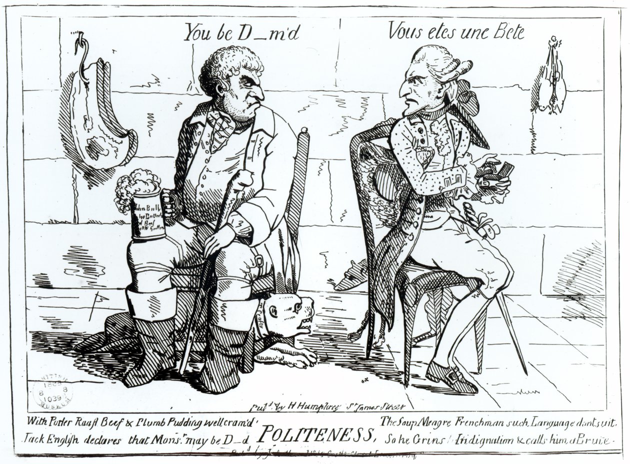 Uprzejmość autorstwa James Gillray