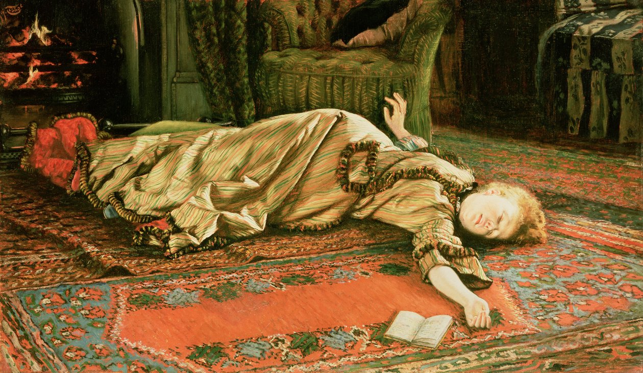 Opuszczony, c.1881-2 (panel) autorstwa James Jacques Joseph Tissot
