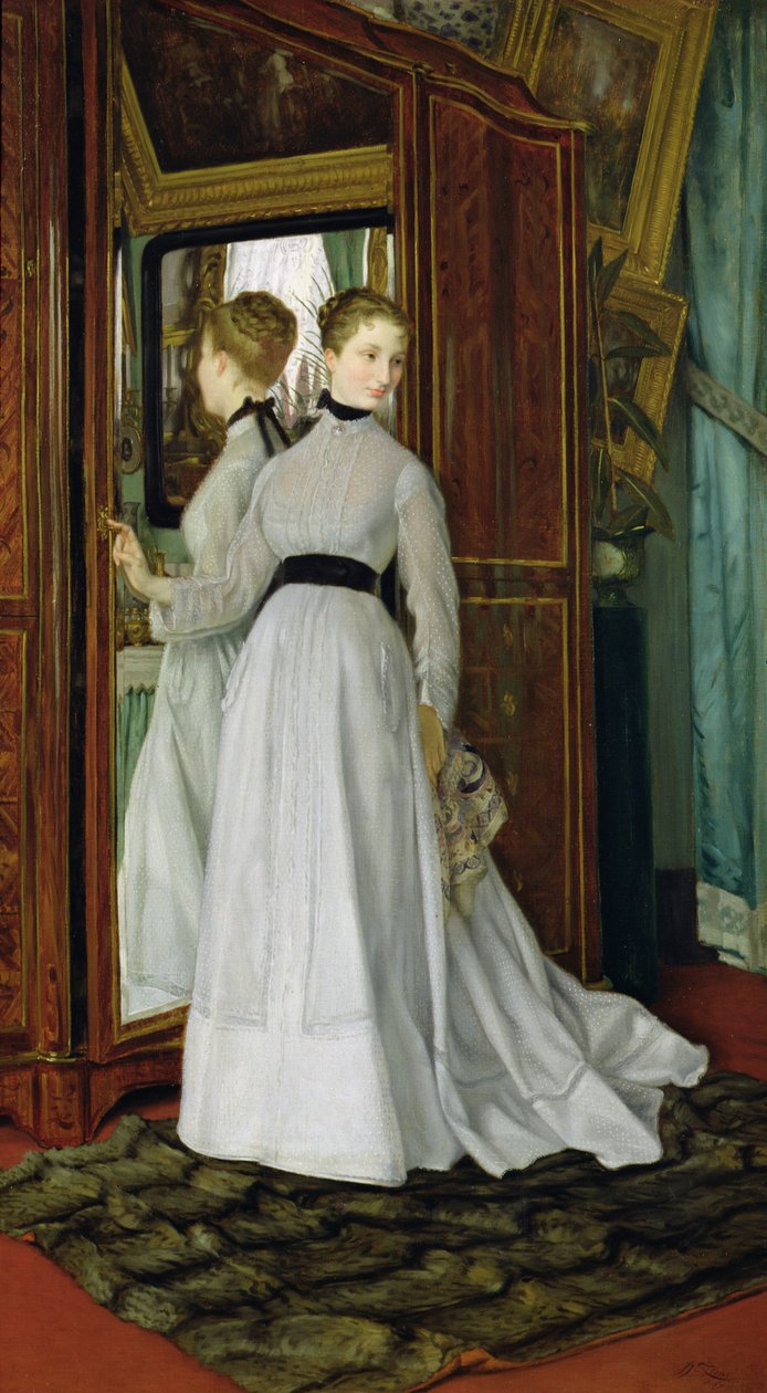 Gabinet, 1867 autorstwa James Jacques Joseph Tissot