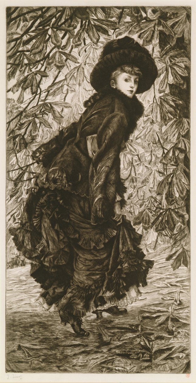 Październik 1878 autorstwa James Jacques Joseph Tissot
