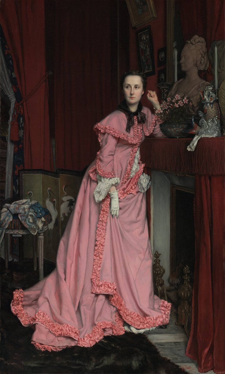 Portret markizy de Miramon, z domu Teresa Feuillant autorstwa James Jacques Joseph Tissot