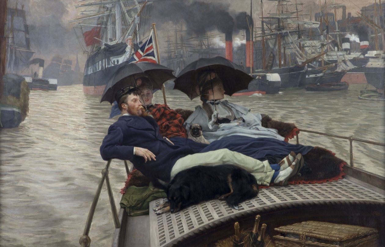 Tamiza, 1876 autorstwa James Jacques Joseph Tissot
