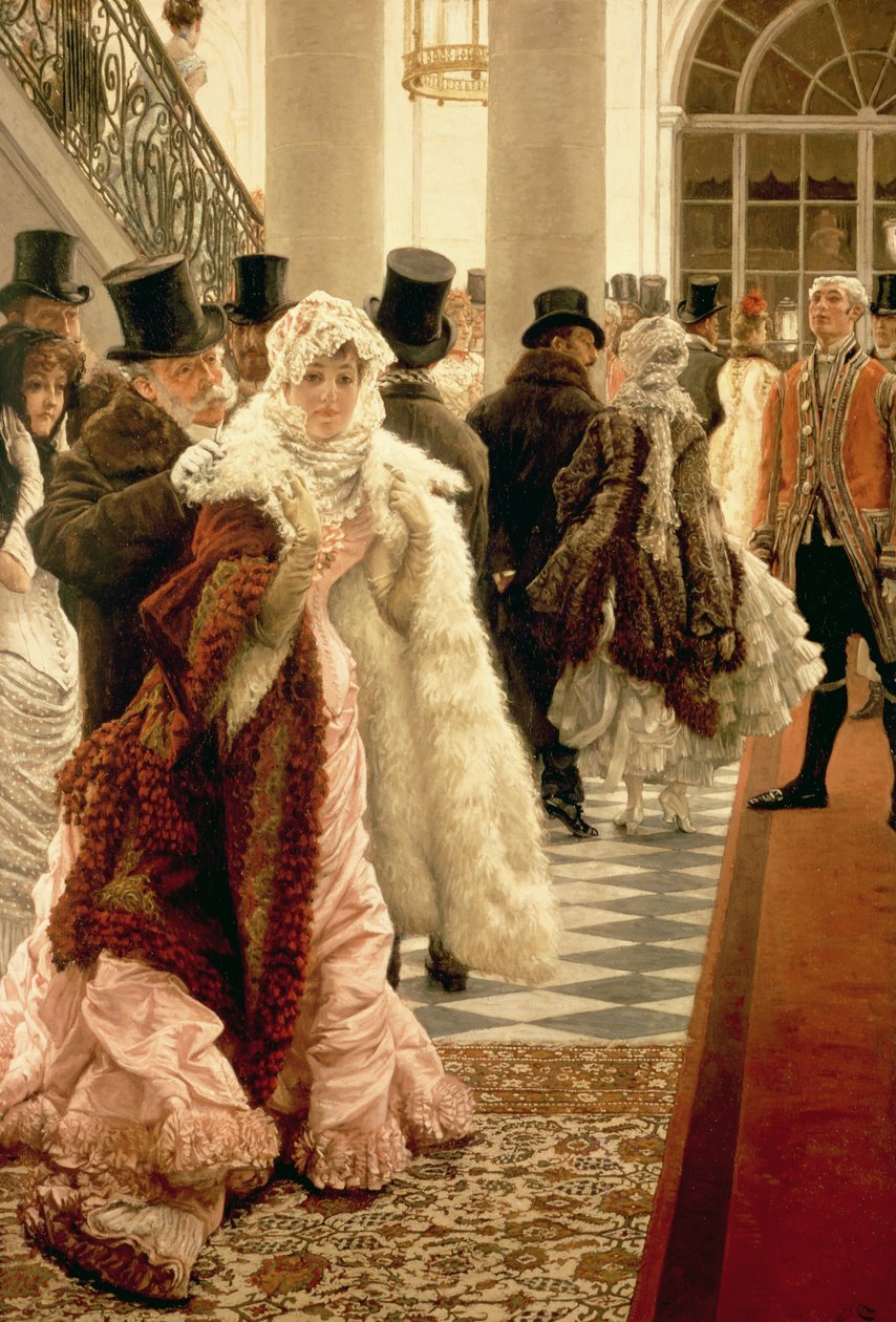 Kobieta mody (La Mondaine), 1883-5 autorstwa James Jacques Joseph Tissot