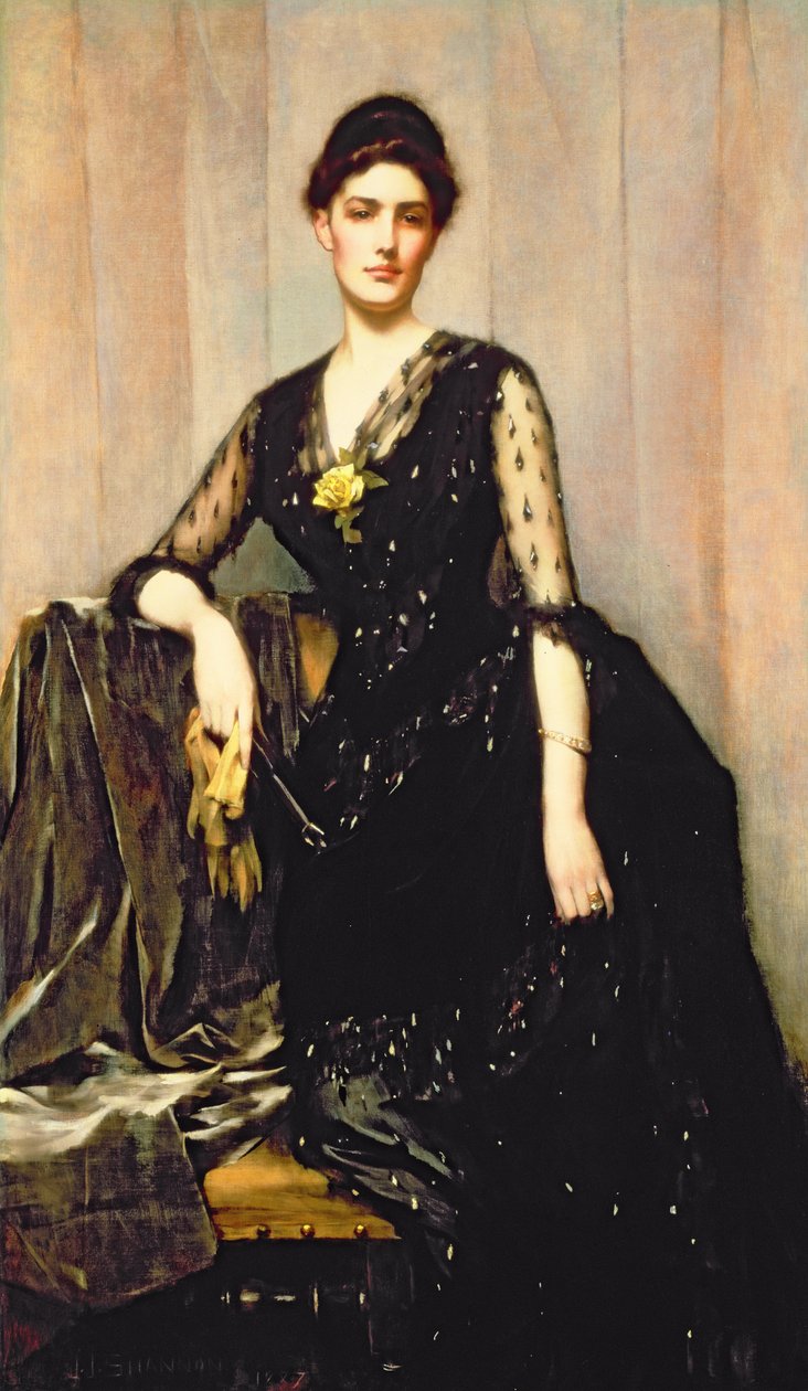 Portret pani Agnes Williamson autorstwa James Jebusa Shannon