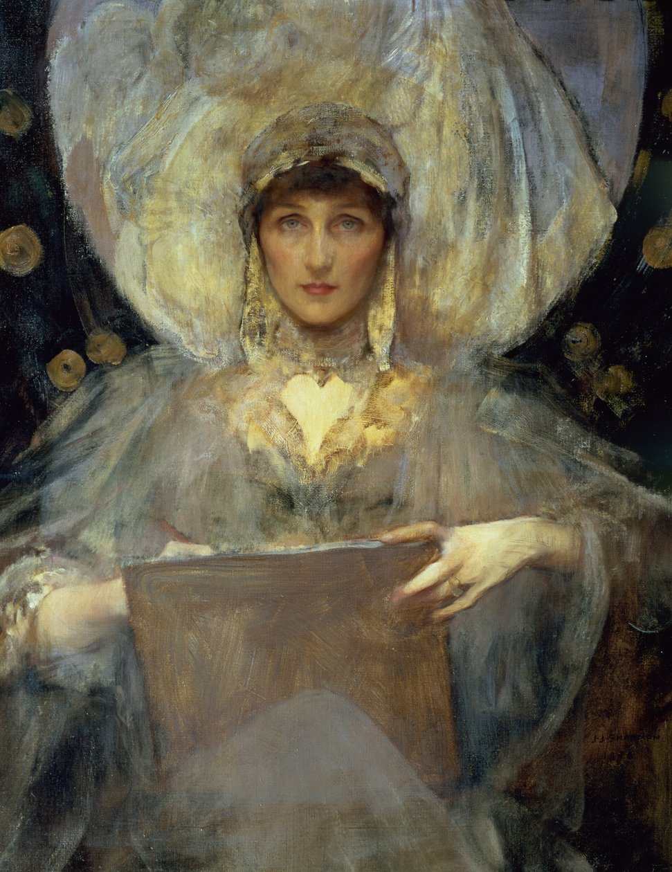 Portret Violet, księżnej Rutland, 1896 autorstwa James Jebusa Shannon