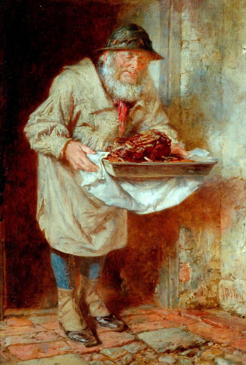 Rostbef ze starej Anglii autorstwa James Lobley