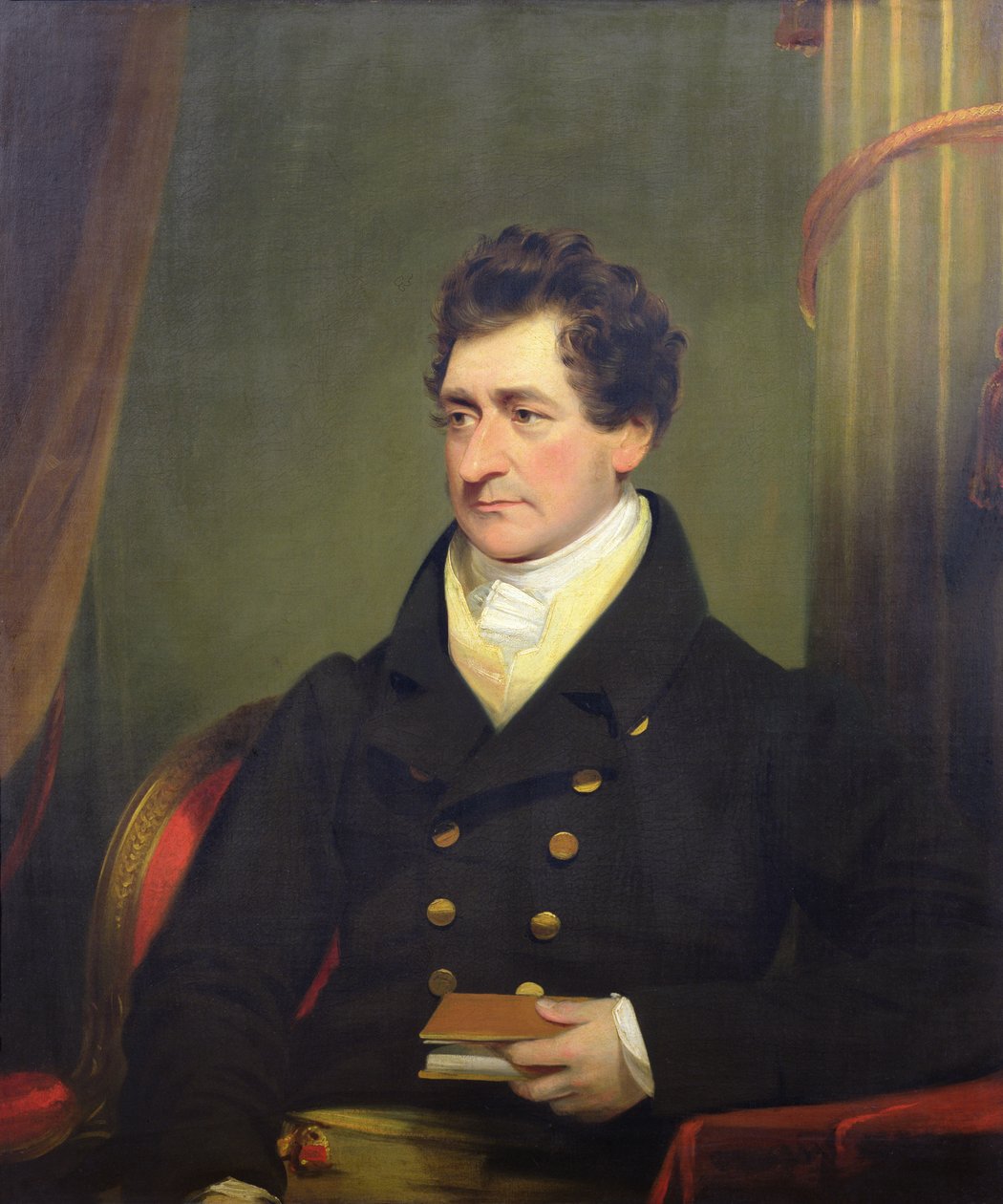 Portret Johna Pepysa (zm.1866) autorstwa James Lonsdale