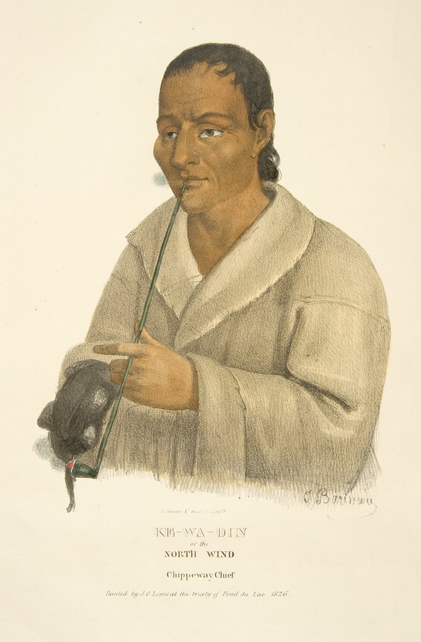 Ke-wa-din lub Północny Wiatr autorstwa James Otto Lewis