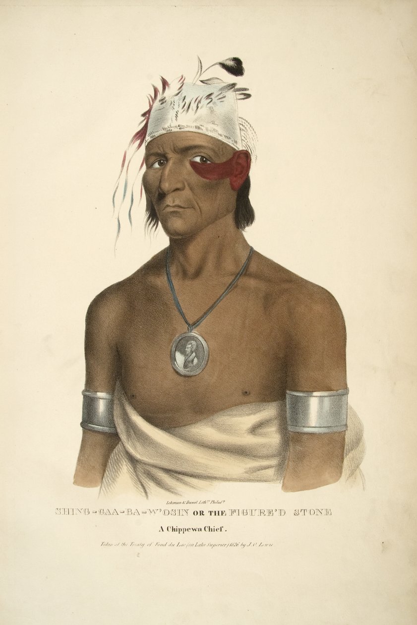 Shing-Gaa-Ba-Wosin lub Figurowany Kamień autorstwa James Otto Lewis