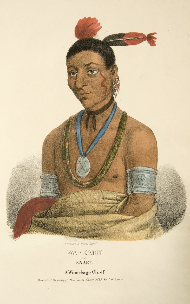 Wa-kaun lub Wąż autorstwa James Otto Lewis