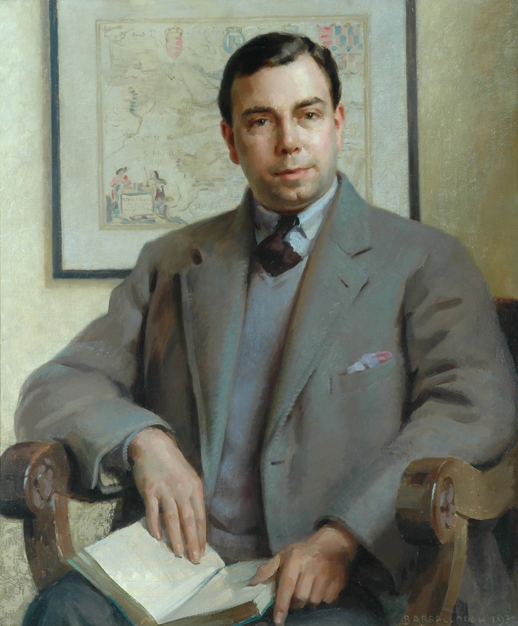 J. B. Priestley, 1932 autorstwa James P. Barraclough