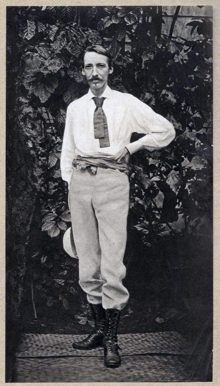 Robert Louis Stevenson, 1889 autorstwa James Patrick