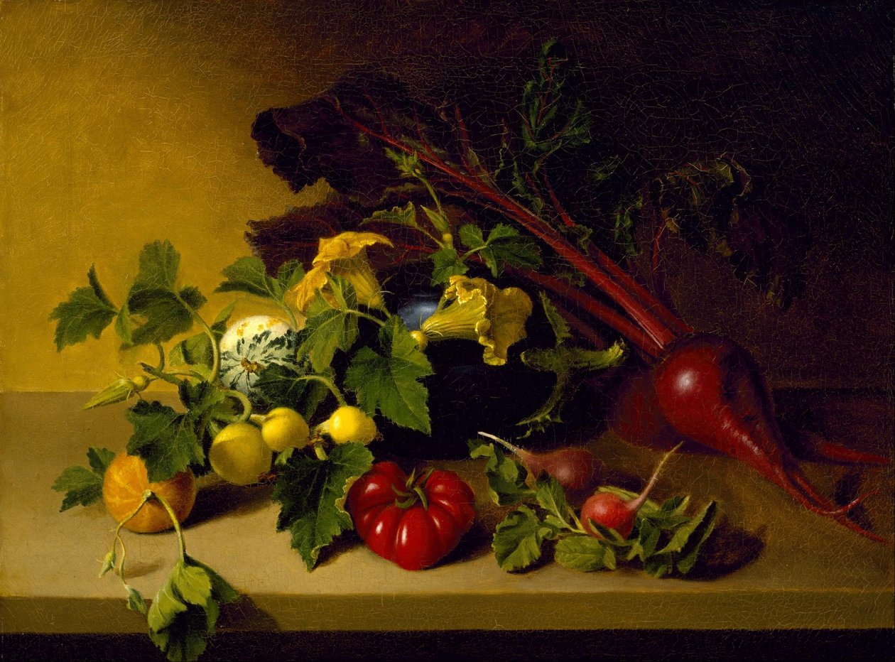 Martwa Natura z Warzywami autorstwa James the Elder Peale