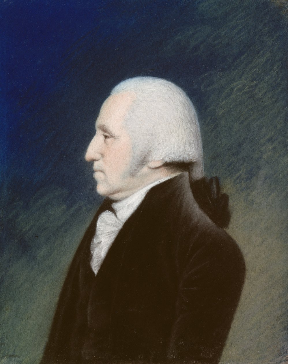 Jerzy Waszyngton, 1795 (pastel na papierze) autorstwa James Sharples