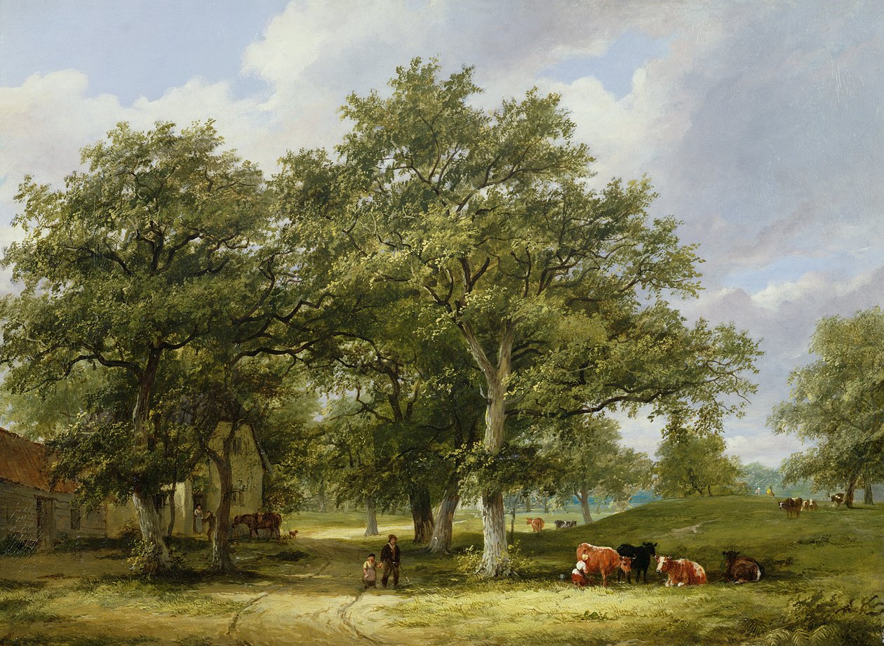 Wypas bydła autorstwa James Stark
