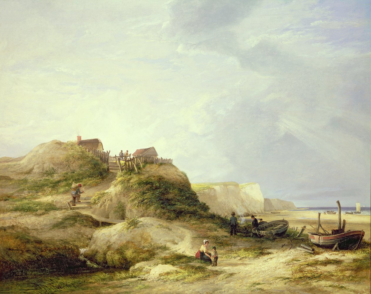 Widok na Mundesley, niedaleko Cromer autorstwa James Stark