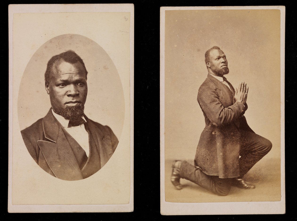 Portret podwójny, ok. 1870 (odbitka albumowa) autorstwa James Sunderland