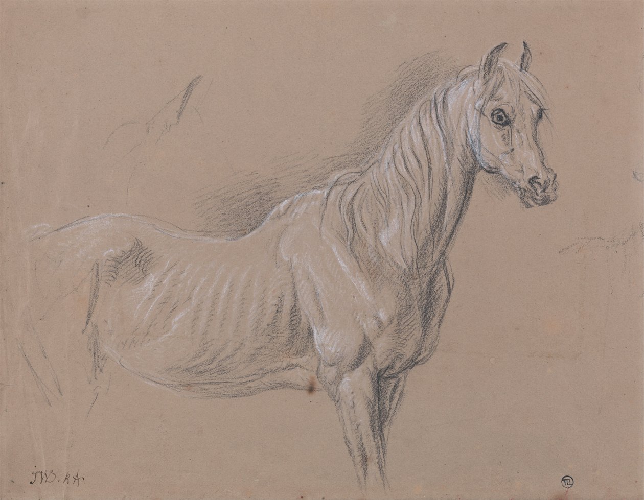 Klacz - prawdopodobnie studium do LAmour de Cheval, datowane na 1827 rok, w Tate Gallery autorstwa James Ward