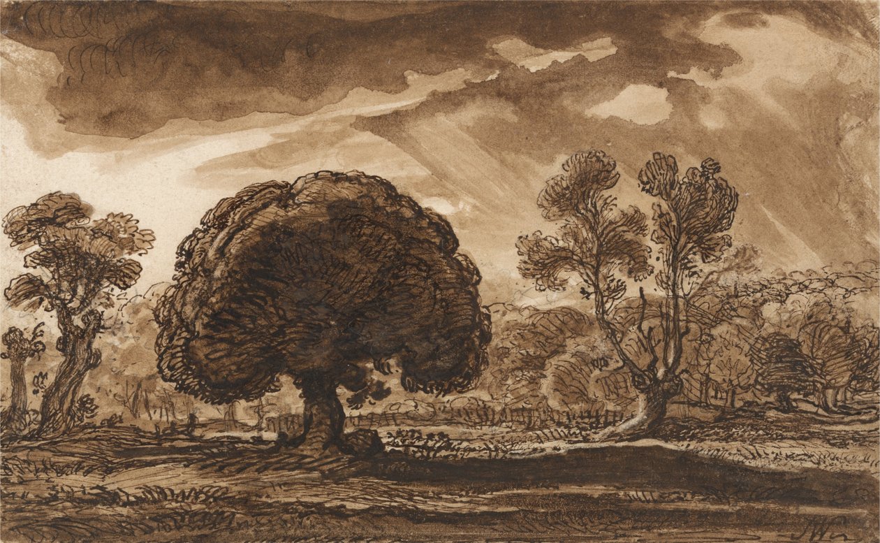 Nadchodząca burza autorstwa James Ward