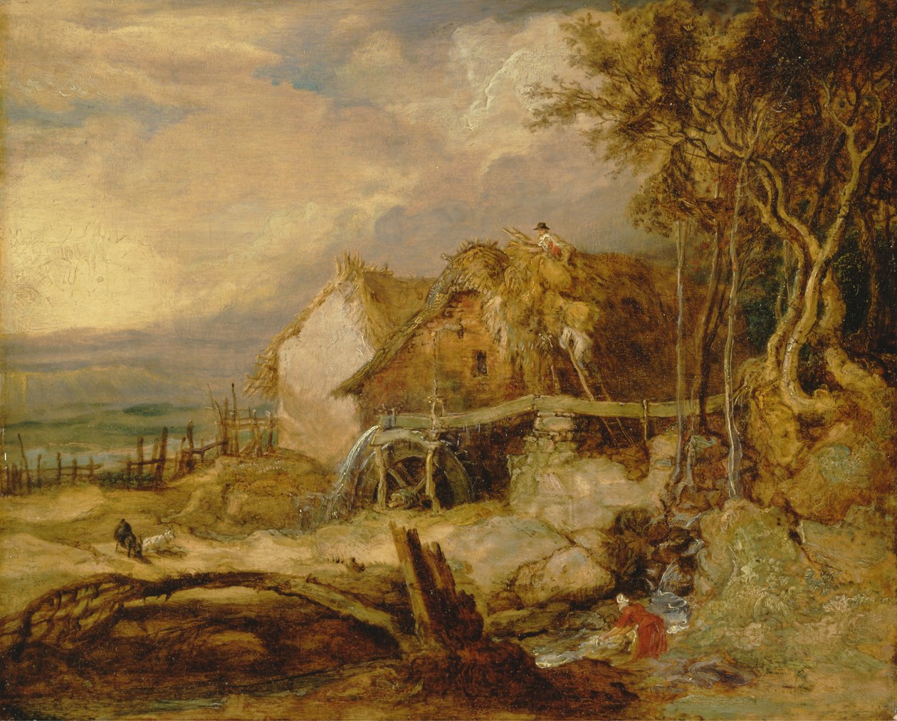 Młyn nadprzelotowy autorstwa James Ward
