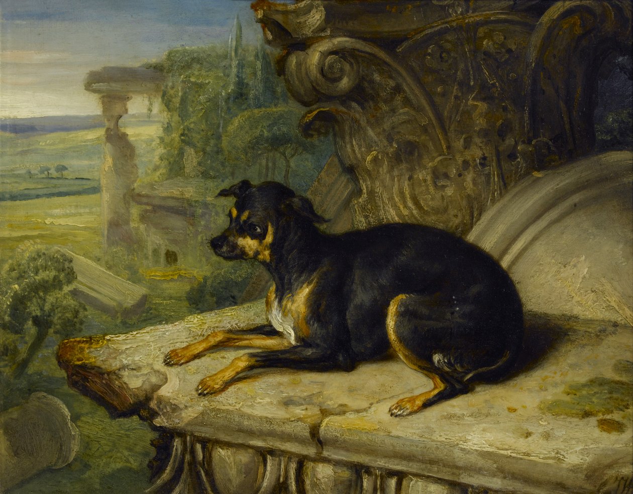 „Fanny”, ulubiony pies, 1822 autorstwa James Ward