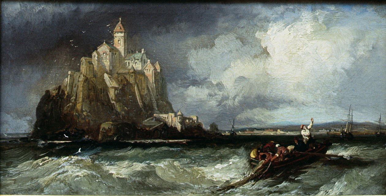 Mont Saint Michel autorstwa James Webb