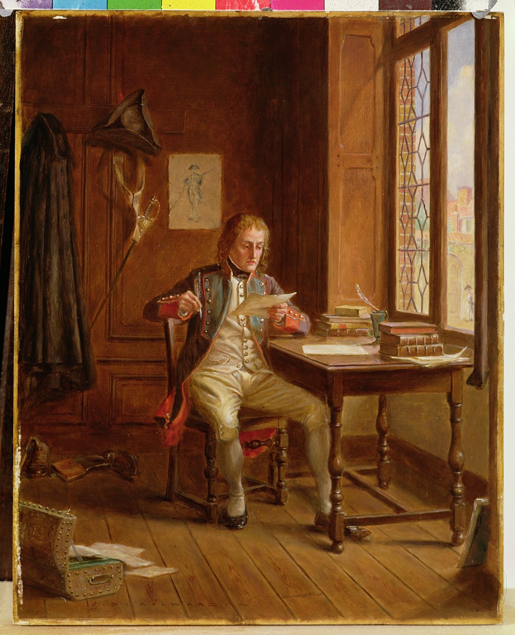 Trudny list autorstwa James de Vine Aylward