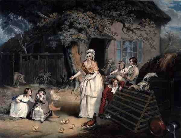Rekolekcje Obywatelskie, grawerowane i pub. autorstwa Williama Warda (1766-1826) autorstwa James (after) Ward