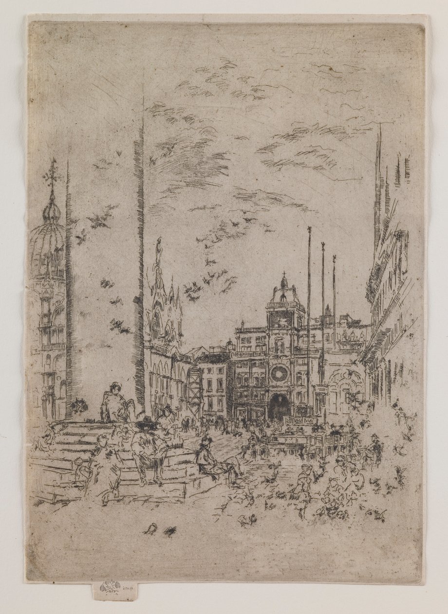 Piazzetta autorstwa James Abbott McNeill Whistler