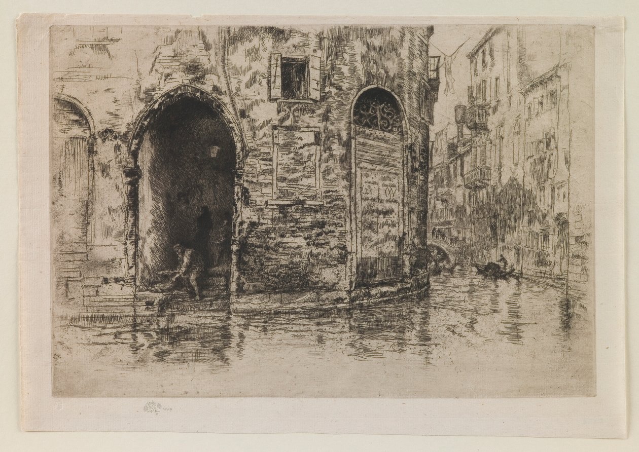 Dwoje drzwi autorstwa James Abbott McNeill Whistler