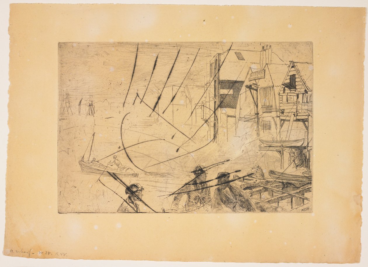 Ein Kai autorstwa James Abbott McNeill Whistler