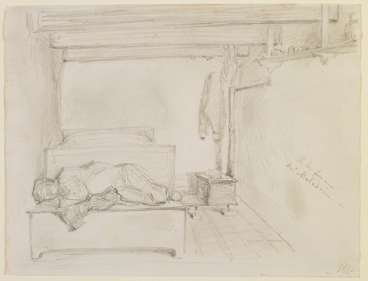 Na farmie Maladrie, 1858. autorstwa James Abbott McNeill Whistler