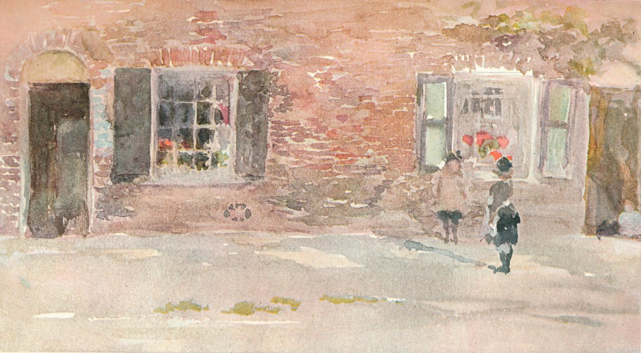Studium ze szkicu akwarelą J. McNeilla Whistlera, ok. 1880 r. 1903-1904. autorstwa James Abbott McNeill Whistler