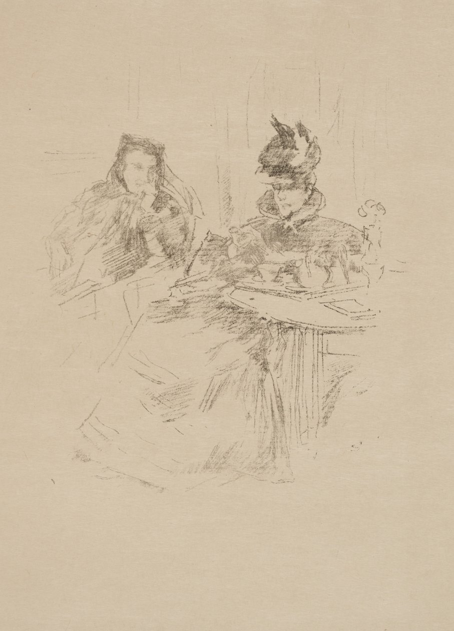 Popołudniowa herbata autorstwa James Abbott McNeill Whistler