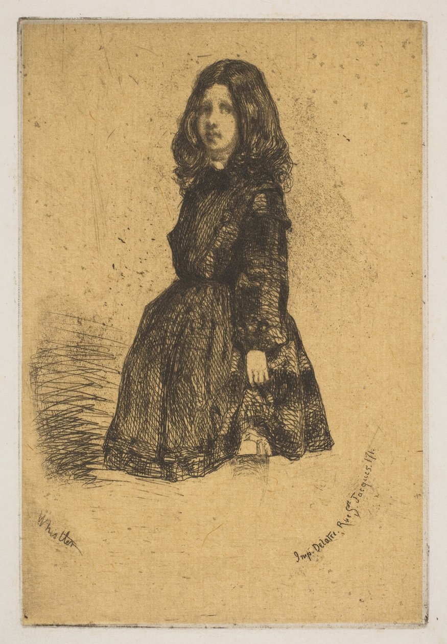 Annie, 1858. autorstwa James Abbott McNeill Whistler