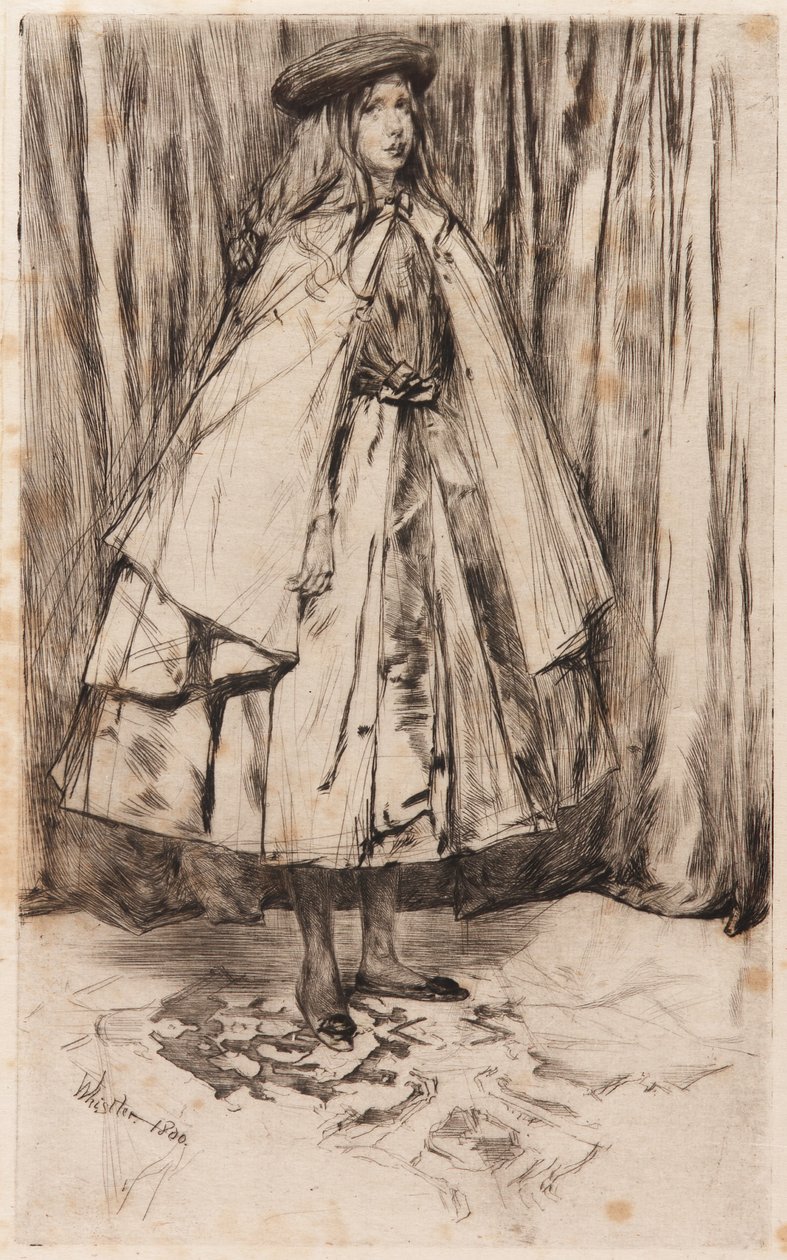 Annie Haden, 1860. autorstwa James Abbott McNeill Whistler
