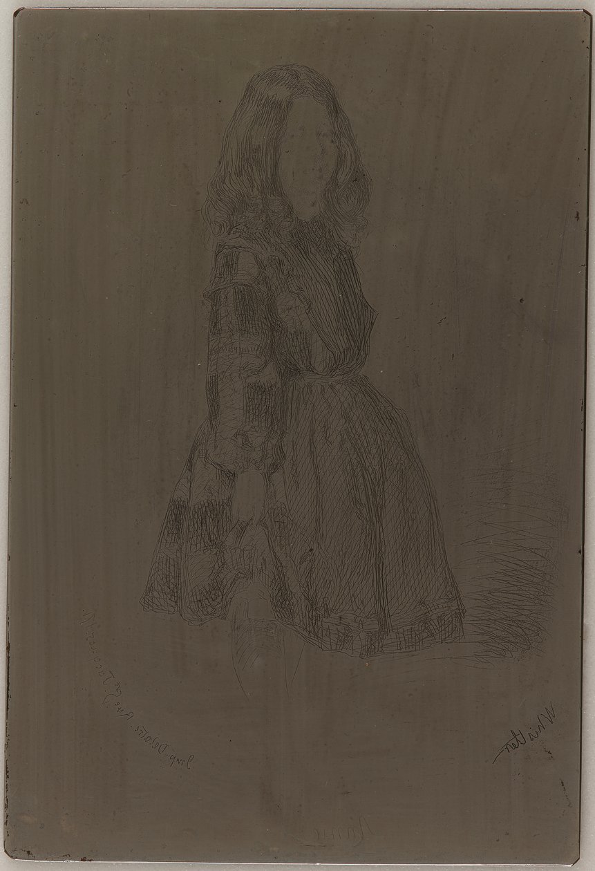 Annie, 1857-1858. autorstwa James Abbott McNeill Whistler