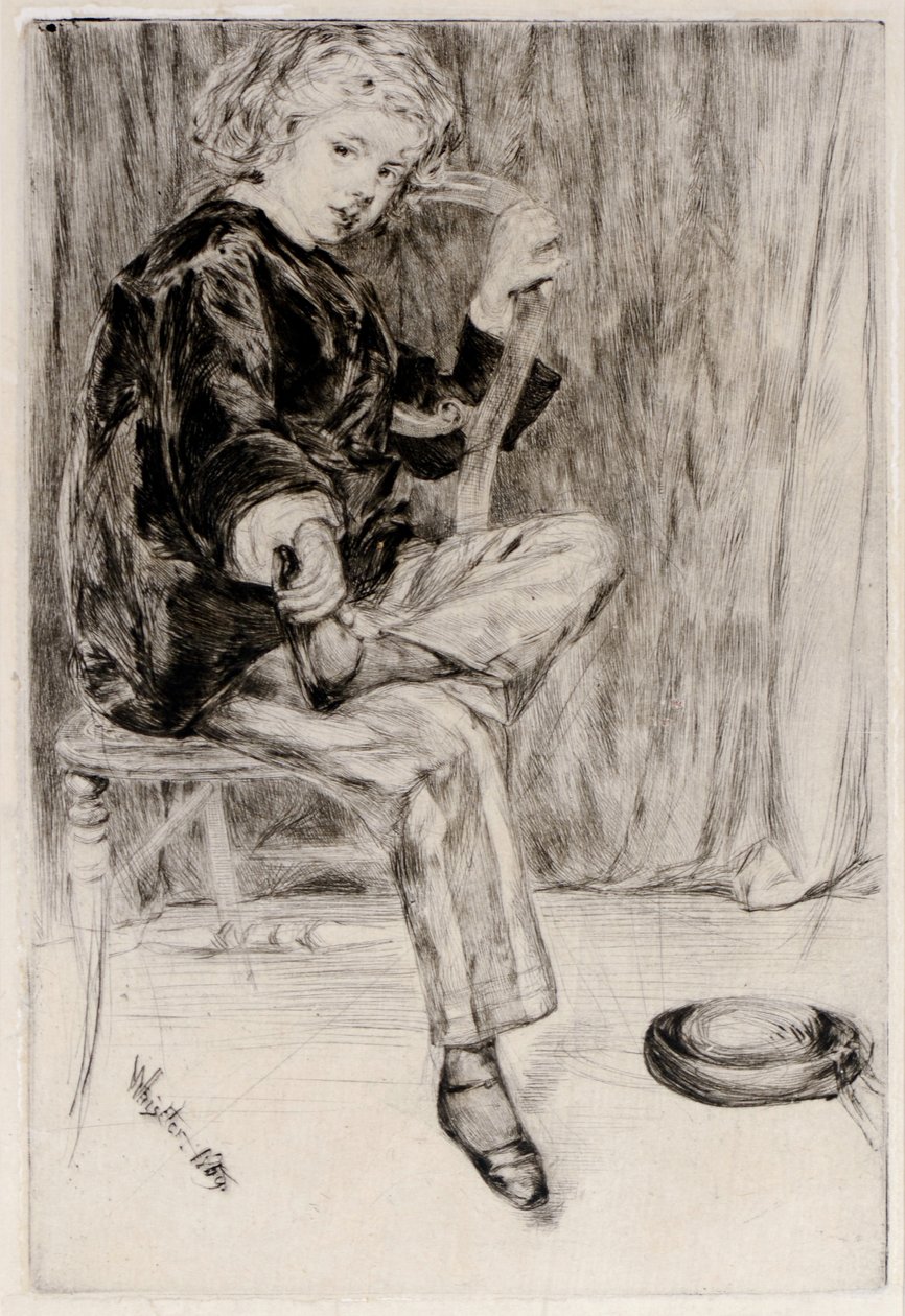 Artur Haden autorstwa James Abbott McNeill Whistler