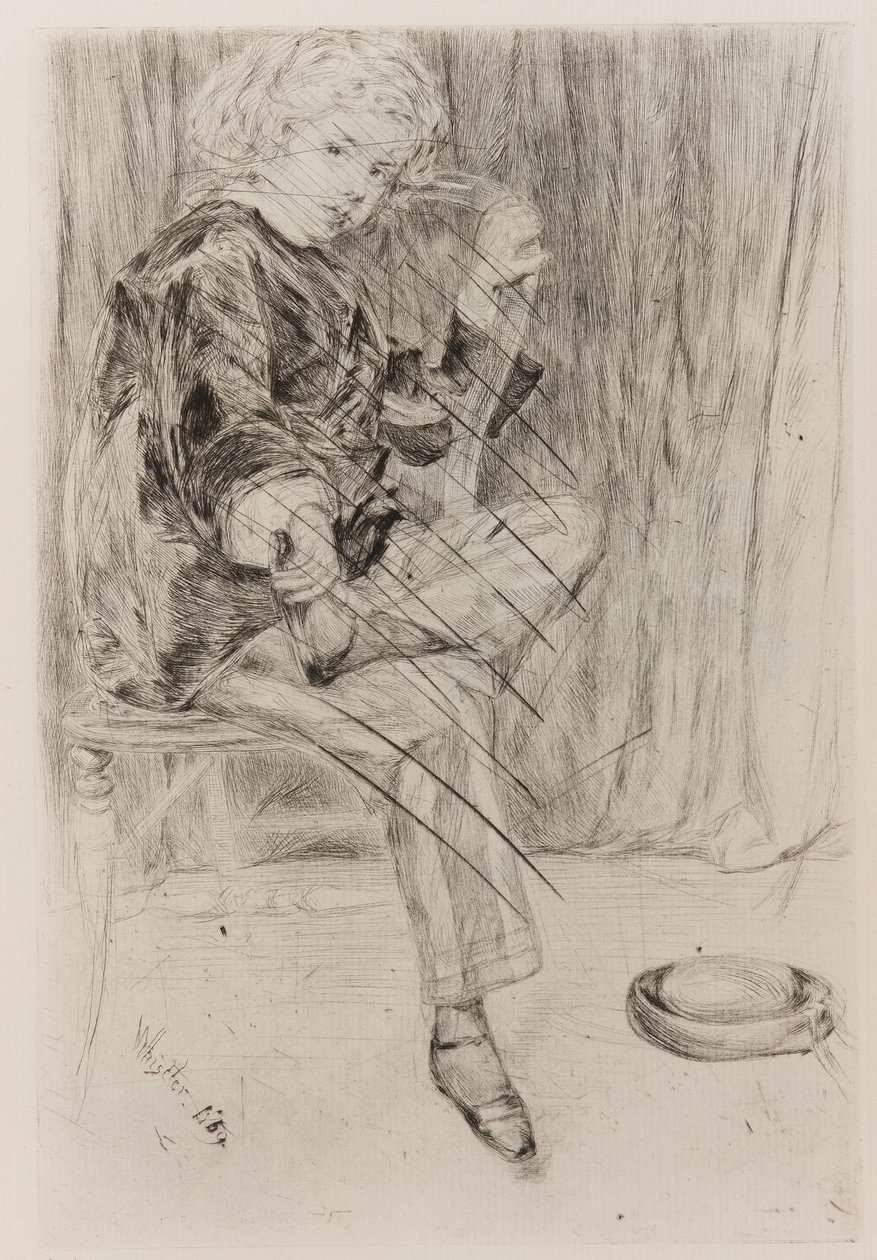 Artura Hadena, 1859. autorstwa James Abbott McNeill Whistler