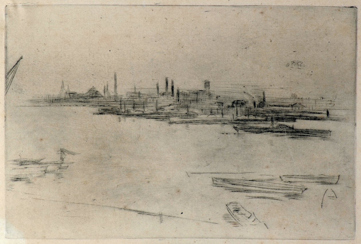 Battersea, Świt autorstwa James Abbott McNeill Whistler