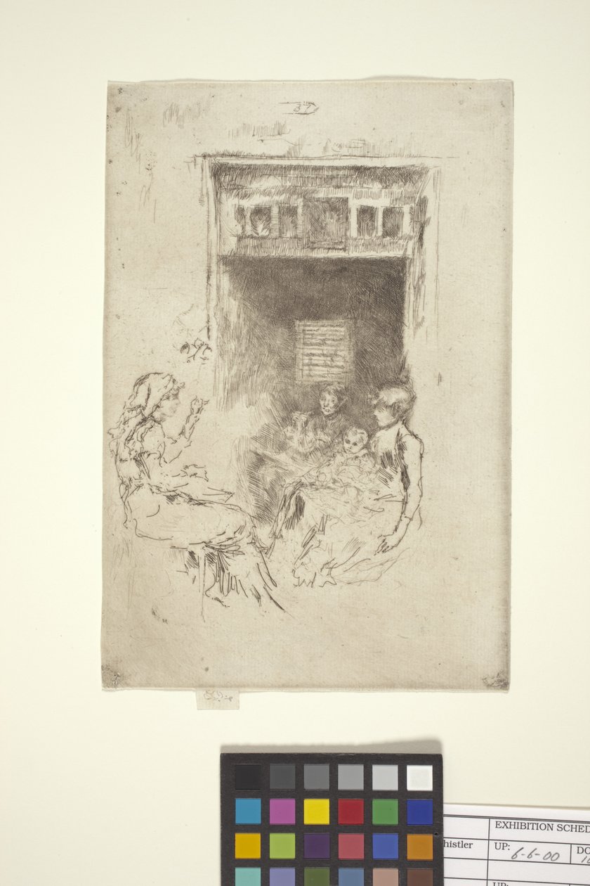 Koraliki (trawienie) autorstwa James Abbott McNeill Whistler