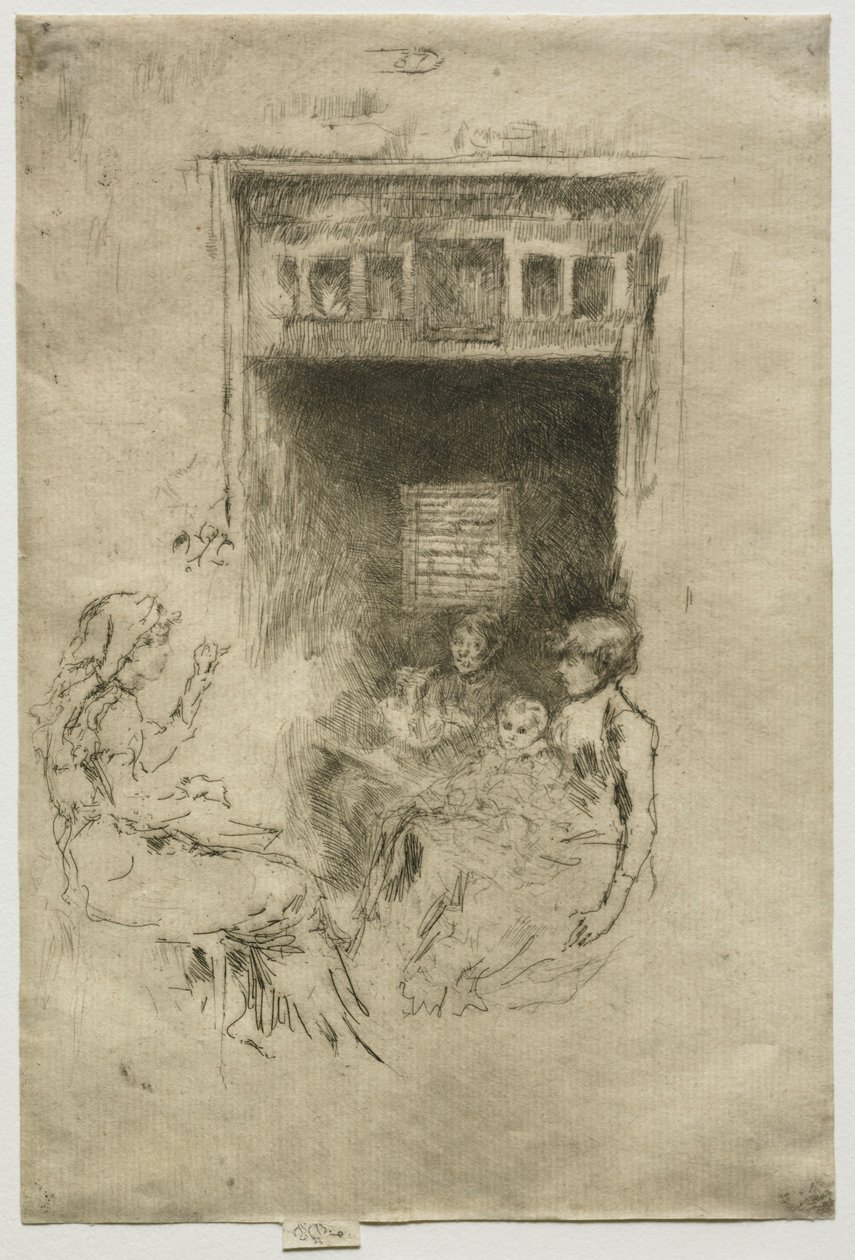 Podłużnice koralikowe. autorstwa James Abbott McNeill Whistler