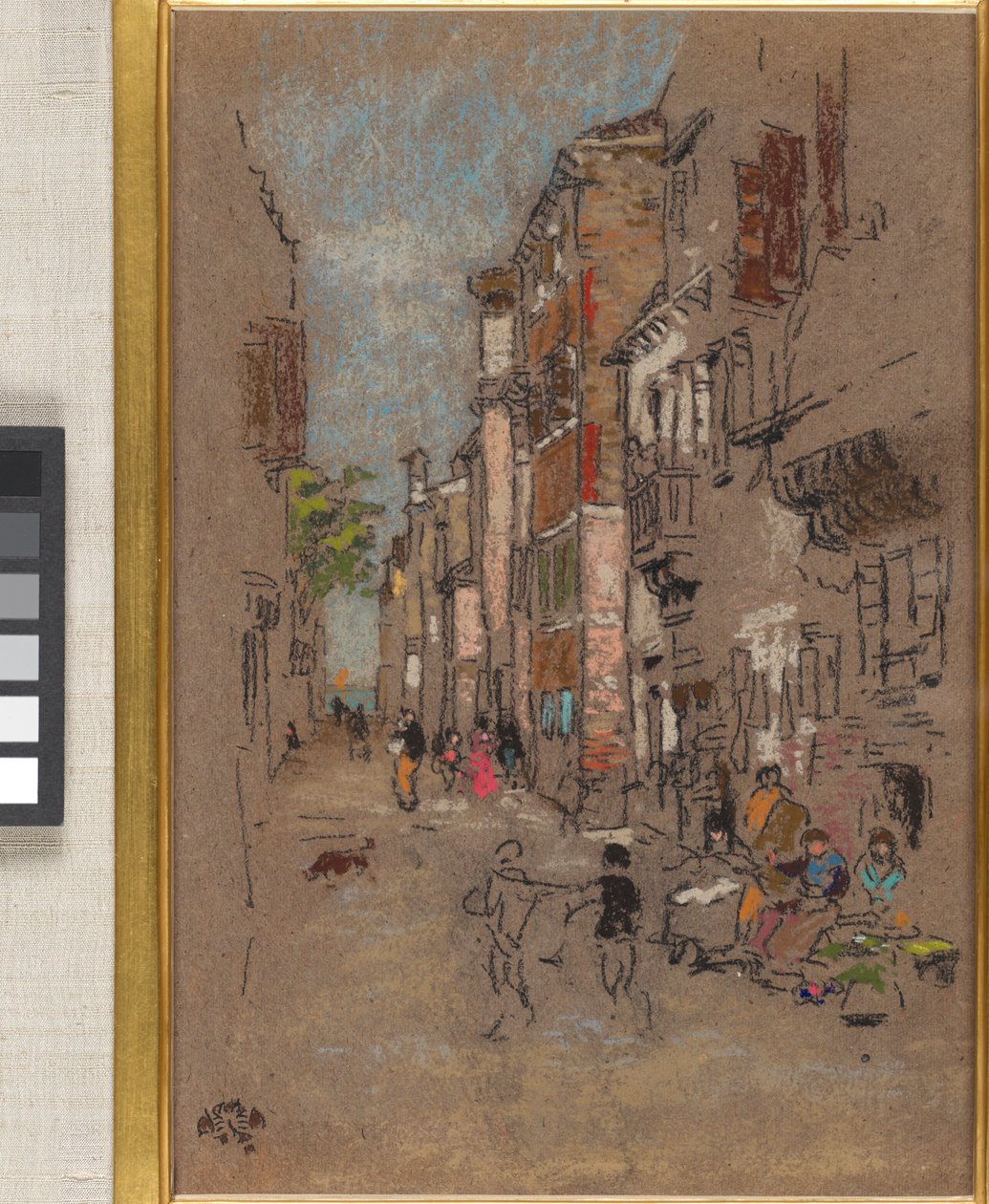 Za Arsenałem autorstwa James Abbott McNeill Whistler