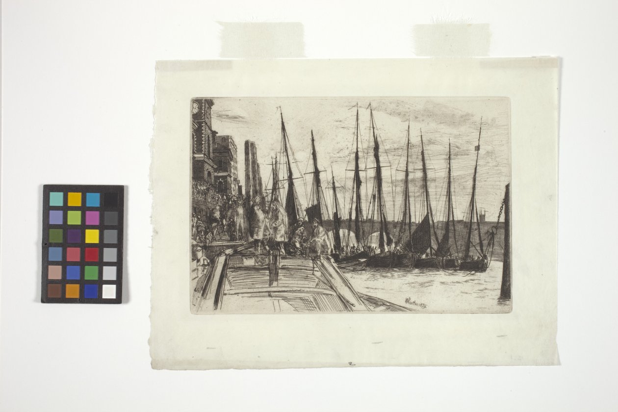 Billingsgate (trawienie) autorstwa James Abbott McNeill Whistler