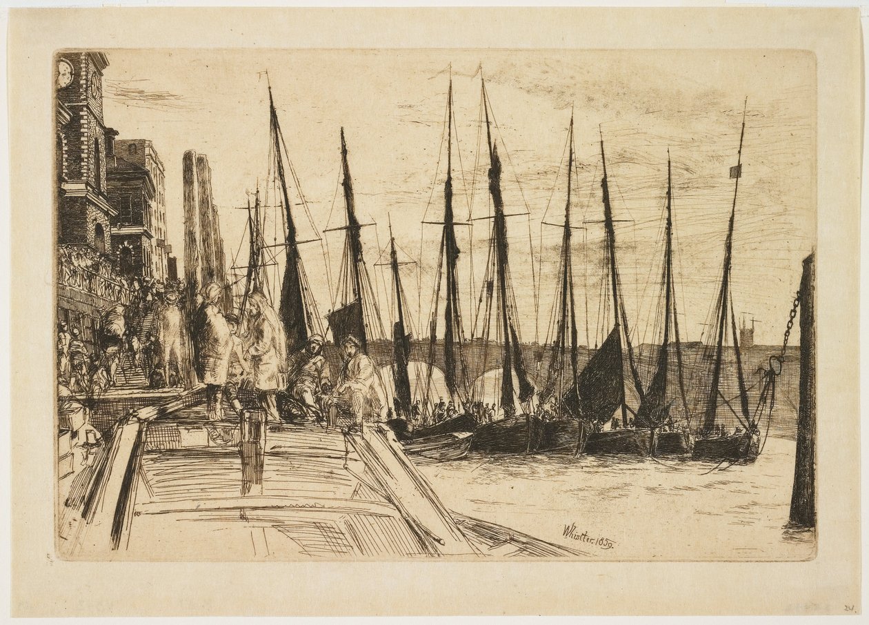 Billingsgate autorstwa James Abbott McNeill Whistler