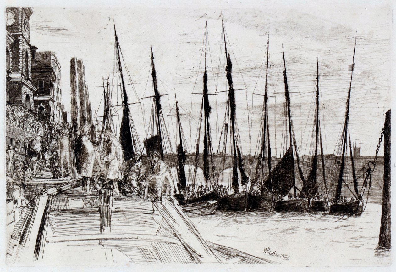 Billingsgate autorstwa James Abbott McNeill Whistler