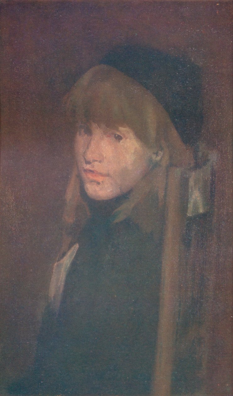 Brązowy i złoty, Lillie w naszej alei, 1896 1904 autorstwa James Abbott McNeill Whistler