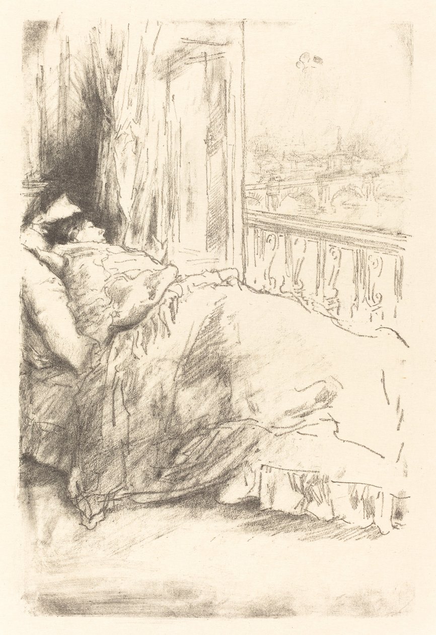 Przy balkonie, 1896. autorstwa James Abbott McNeill Whistler